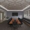 Ekena Millwork 66 56W x 66 56H x 38T Large Laird Decorative Fretwork Wood Ceiling Panels, Red Oak CELW67X67X0375LRDRO - alternate 10